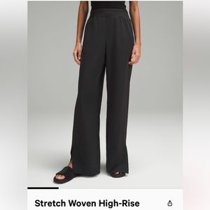 Lululemon stretch woven wide leg